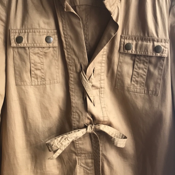 DVF Demani Runway Shirt Dress | Size 10 - Picture 4 of 10